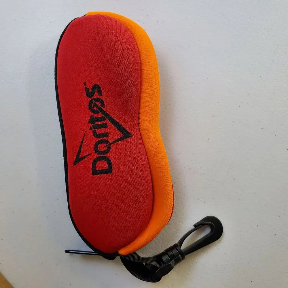 Doritos X Knockaround MTN Dew‎ Classics Frosted Grey Red Sunset Sunglasses